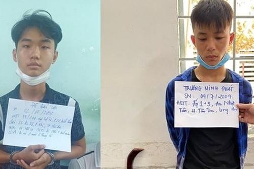 Hai tên cướp giật xịt hơi cay khiến nạn nhân ngã trọng thương