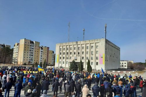 Lực lượng Nga tiến vào thành phố ở phía bắc Kyiv