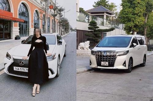Toyota và Lexus tiền tỷ đeo biển 'thần tài' của Missteen Quảng Ninh
