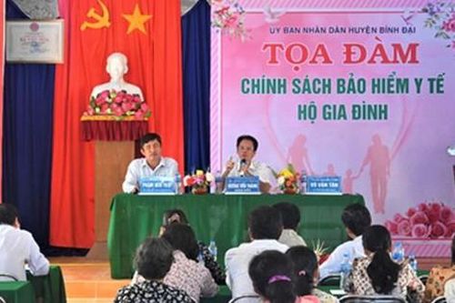 Bến Tre: Nỗ lực phát triển người tham gia BHYT tại các xã bãi ngang
