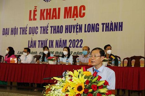 Khai mạc Đại hội TDTT huyện Long Thành lần IX năm 2022