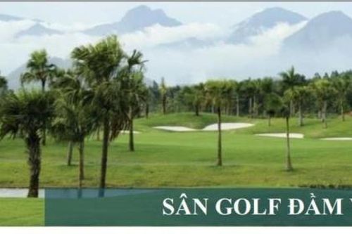 CUD - Chủ đầu tư sân golf Đầm Vạc bị ngân hàng rao bán nợ hơn 800 tỷ đồng