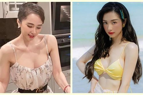 'Cân đo' style thời trang của Jun Vũ - Quỳnh Nga sau khi 'bơm ngực'