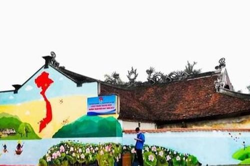 Thận trọng bích họa tại di tích, đường phố