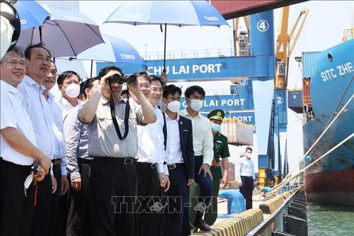 Thủ tướng Phạm Minh Chính khảo sát một số dự án trọng điểm tại Quảng Nam
