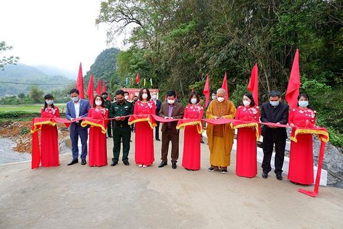Lạng Sơn: Lễ khánh thành, bàn giao cầu Bản Slắng xã Bình Trung, huyện Cao Lộc