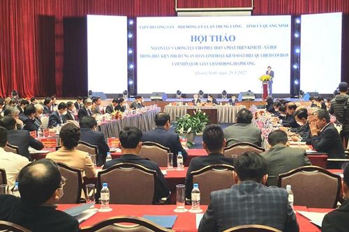 Hội thảo Nguồn lực và động lực cho phục hồi và phát triển kinh tế-xã hội