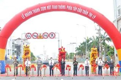 Đà Nẵng kánh thành công trình nút giao thông phía Tây cầu Trần Thị Lý