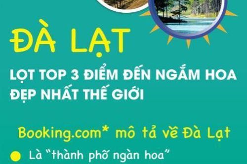 Đà Lạt lọt tốp 3 điểm đến ngắm hoa đẹp nhất thế giới