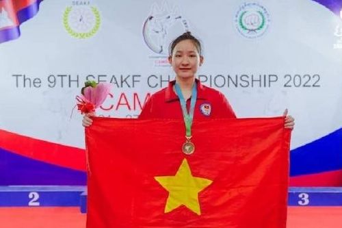 Đội tuyển Việt Nam vô địch Karate Đông Nam Á 2022