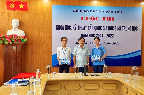 An Giang đoạt giải cao tại cuộc thi Khoa học - kỹ thuật cấp quốc gia học sinh trung học