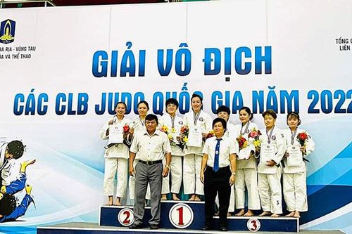 Giải vô địch các CLB judo quốc gia năm 2022: Đồng Nai giành được 1 HCV, 2 HCB, 2 HCĐ