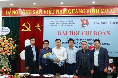 Chi đoàn Cục Giám định Nhà nước về chất lượng công trình xây dựng tổ chức thành công Đại hội Đoàn nhiệm kỳ 2022-2024