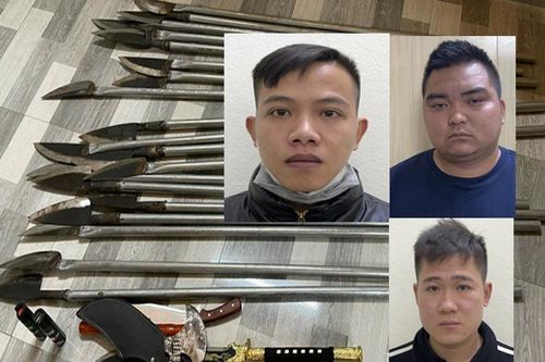 Khởi tố, bắt giam 5 đối tượng, thu nhiều hung khí nguy hiểm