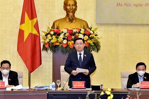 Chủ tịch Quốc hội làm việc với Ban Thường vụ Tỉnh ủy Khánh Hòa