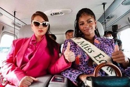 Miss Earth 2021 Destiny Wagner yêu thích các thiết kế từ nhà mốt Việt