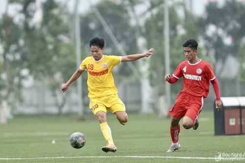 Chiến thắng áp đảo trận chiều nay, U19 SLNA điền tên vào tứ kết Giải U19 quốc gia 2022