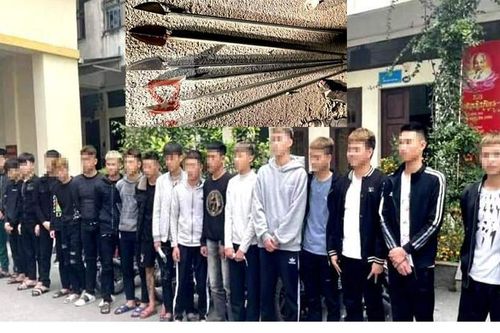Xử lý nhóm đối tượng gây rối trật tự công cộng trên địa bàn huyện Đông Anh