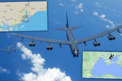Hàng loạt máy bay tác chiến đặc biệt Mỹ áp sát Nga gây áp lực cực lớn