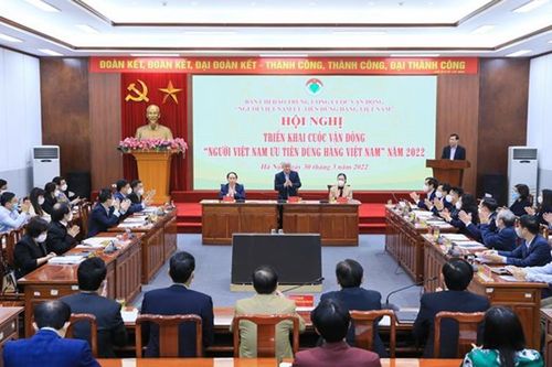 Triển khai Cuộc vận động 'Người Việt Nam ưu tiên dùng hàng Việt Nam' trong tình hình mới