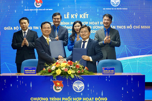 Bộ Thông tin và Truyền thông hỗ trợ Trung ương Đoàn chuyển đổi số