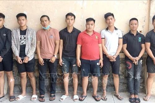 Bắt nhóm đối tượng sử dụng hung khí ẩu đả tại Biên Hòa