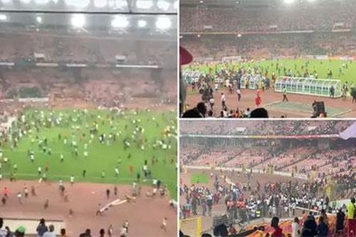 Hàng vạn fan ĐT Nigeria đập phá SVĐ vì mất vé tới World Cup 2022