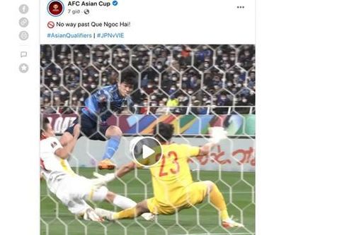 AFC dành lời khen ngợi đặc biệt trung vệ Quế Ngọc Hải