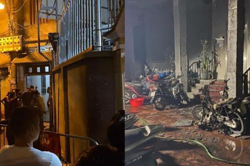 Hà Nội: Cháy khu nhà trọ ở Phú Đô, 1 người tử vong