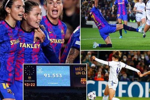 Kỷ lục thế giới được thiết lập ở trận 'kinh điển' Barcelona-Real