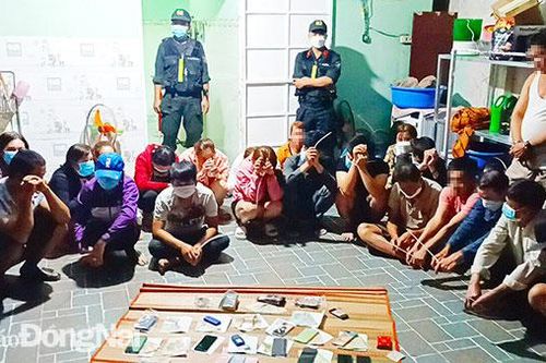 Công an huyện Nhơn Trạch: Truy quét tệ nạn cờ bạc