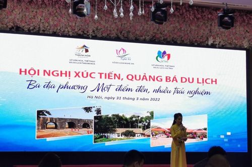 Thanh Hóa, Nghệ An và Hà Tĩnh quảng bá mô hình du lịch chung
