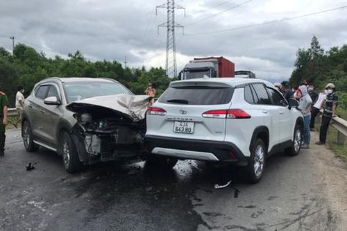 Hiện trường vụ cán bộ công an tử vong sau khi gặp 2 tai nạn liên tiếp trong 1 giờ