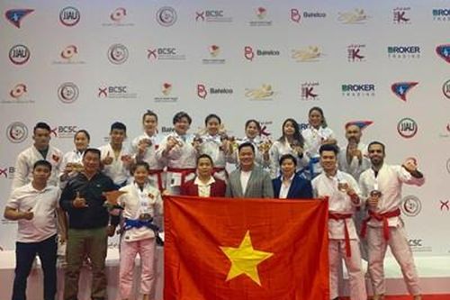Đội tuyển Jujitsu Việt Nam đại thắng tại giải châu Á