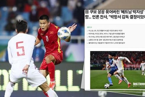 Kèm chết ngôi sao Real Madrid, Tuấn Hải được báo Hàn Quốc ví von là 'tiểu Park Ji-sung'
