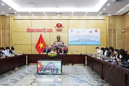 Tìm cơ hội hợp tác thương mại, đầu tư giữa tỉnh Nghệ An và bang Haryana