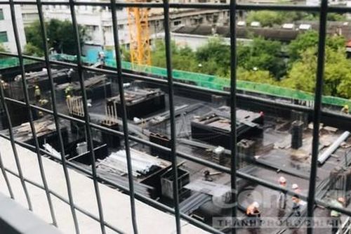 Thấp thỏm sống cạnh công trình có 3 tầng hầm ở trung tâm TPHCM