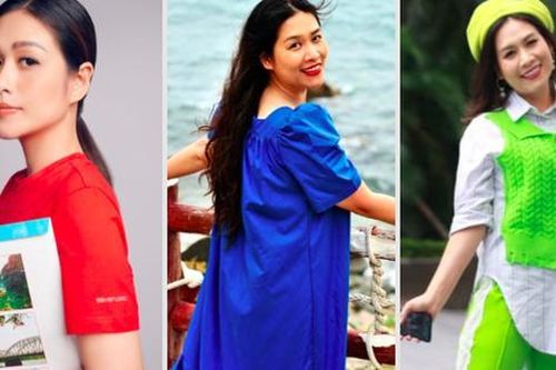 Gu thời trang trồi sụt thất thường của Hà Hương - Xuân 'mẫu hậu' trong 'Bão ngầm'