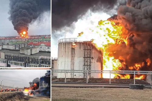 NÓNG: Tổng Zelensky lần đầu lên tiếng về vụ kho dầu Nga gần biên giới Ukraine 'bị tấn công'