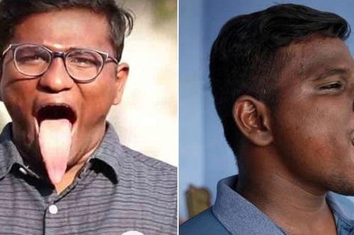 Chàng trai có lưỡi dài gấp 4 lần người thường, biết làm đủ trò độc dị nên được ghi danh vào sách kỷ lục Guinness