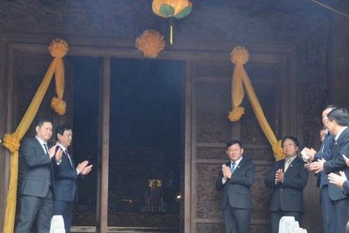 Thanh Hóa: Chính điện Lam Kinh mở cửa đón du khách tham quan