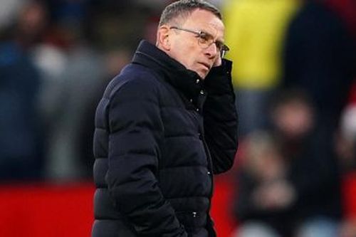 Rangnick 'không vui' sau trận hòa với Leicester
