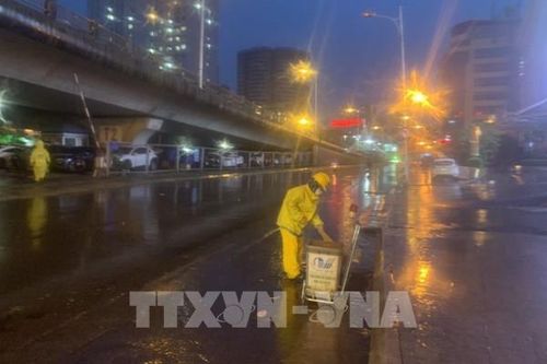 Hà Nội: Ứng dụng công nghệ giảm thiểu úng ngập trong mùa mưa