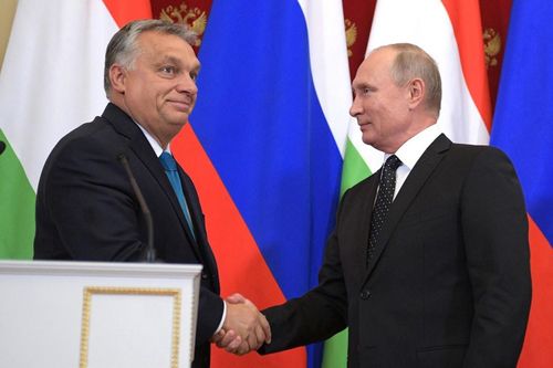 Ông Putin chúc mừng thủ tướng Hungary