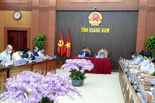 Bộ Tài nguyên môi trường làm việc với Quảng Nam về công tác quản lý khoáng sản