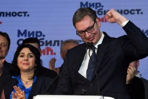 Tổng thống Serbia tuyên bố giành thắng lợi ngay vòng 1 bầu cử