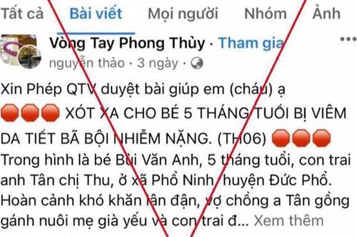 Cảnh giác với tình trạng 'xào nấu thông tin', lừa đảo kêu gọi từ thiện