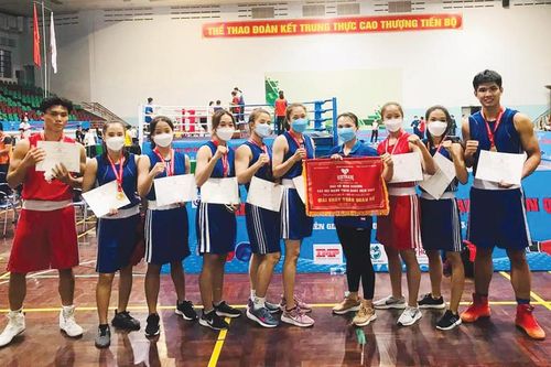 Giải vô địch Boxing các đội mạnh toàn quốc 2022: Boxing An Giang hạng nhất toàn đoàn nữ lứa tuổi 17-18