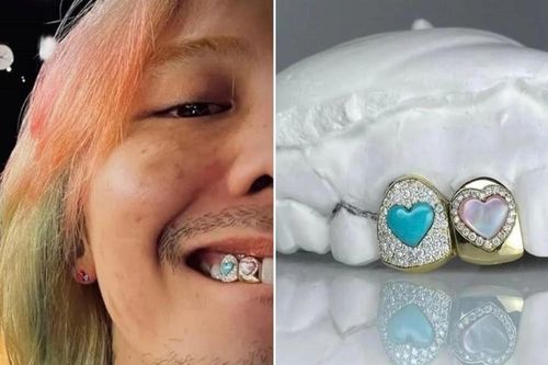 G-Dragon (Big Bang) đính kim cương lên răng trong MV mới