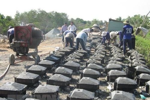 Tiền Giang: Gần 200 tỷ đồng nâng cấp đê biển Gò Công giai đoạn 2